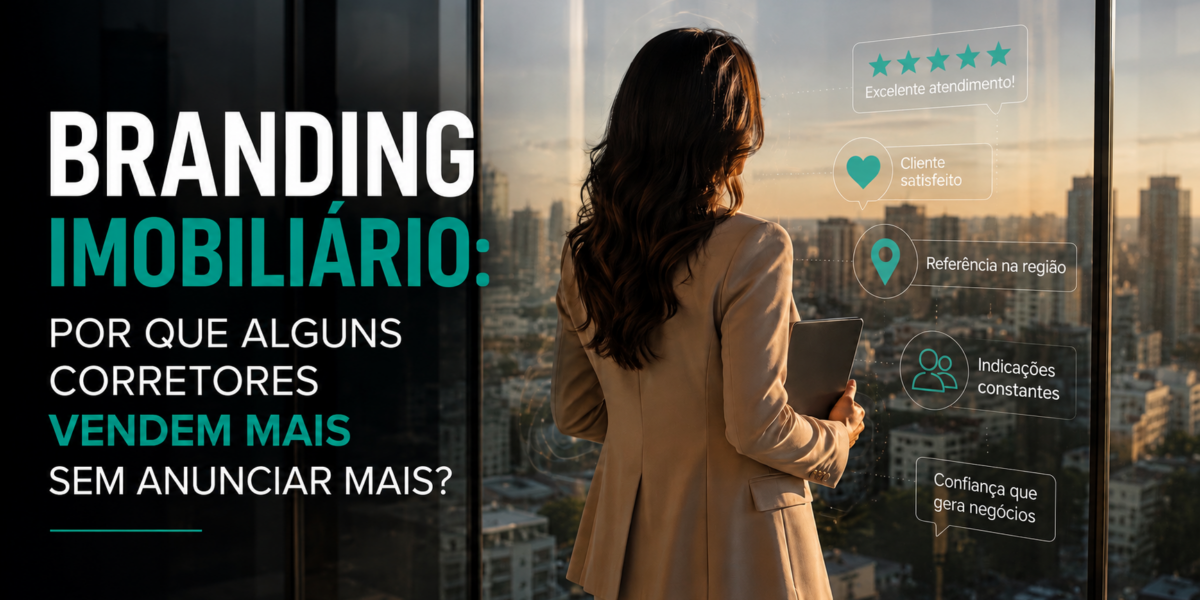 Branding Imobiliário: por que alguns corretores vendem mais sem anunciar mais?